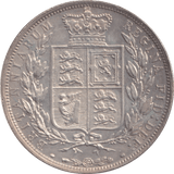 1884 HALFCROWN ( AUNC ) - Halfcrown - Cambridgeshire Coins