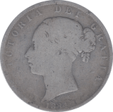 1884 HALFCROWN ( FAIR ) 2 - Halfcrown - Cambridgeshire Coins