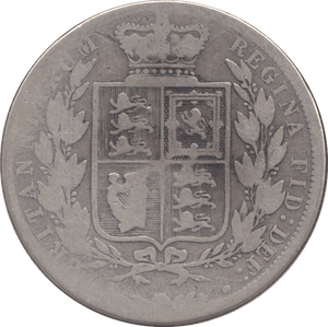 1884 HALFCROWN ( FAIR ) 4 - Halfcrown - Cambridgeshire Coins