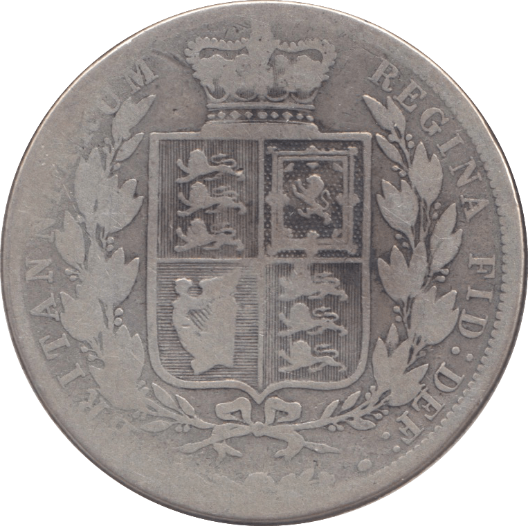 1884 HALFCROWN ( FAIR ) 4 - Halfcrown - Cambridgeshire Coins