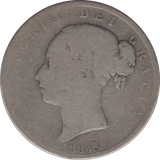 1884 HALFCROWN ( FAIR ) 7 - Halfcrown - Cambridgeshire Coins