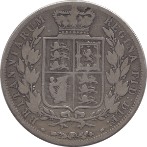 1884 HALFCROWN ( FAIR ) 7 - Halfcrown - Cambridgeshire Coins