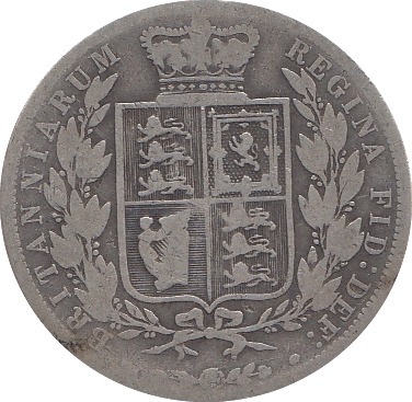 1884 HALFCROWN ( FAIR ) C - Halfcrown - Cambridgeshire Coins