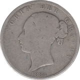 1884 HALFCROWN ( FAIR ) D - Halfcrown - Cambridgeshire Coins