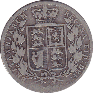 1884 HALFCROWN ( FAIR ) - Halfcrown - Cambridgeshire Coins