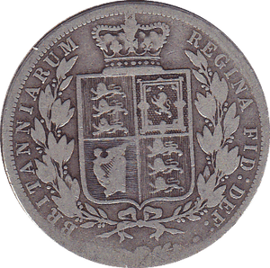 1884 HALFCROWN ( FAIR ) - Halfcrown - Cambridgeshire Coins