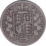 1884 HALFCROWN ( FAIR ) - Halfcrown - Cambridgeshire Coins