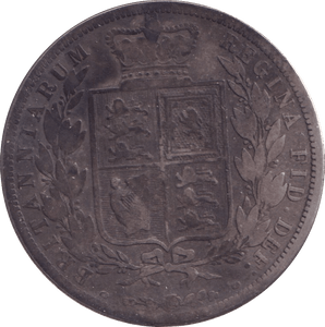 1884 HALFCROWN ( FAIR ) - Halfcrown - Cambridgeshire Coins