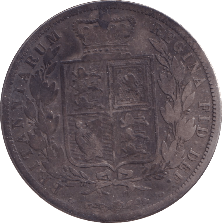 1884 HALFCROWN ( FAIR ) - Halfcrown - Cambridgeshire Coins