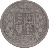 1884 HALFCROWN ( NF ) 4 - Halfcrown - Cambridgeshire Coins