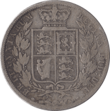 1884 HALFCROWN ( NF ) - Halfcrown - Cambridgeshire Coins