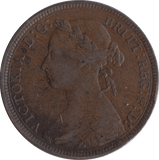 1884 HALFPENNY ( VF ) - Halfpenny - Cambridgeshire Coins