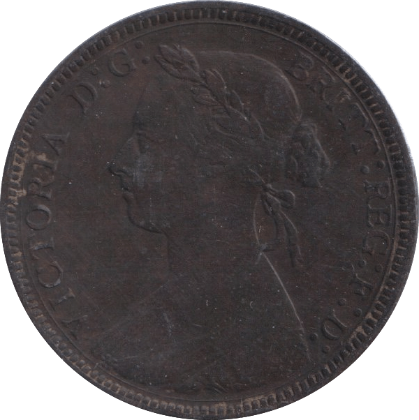 1884 HALFPENNY ( VF ) - Halfpenny - Cambridgeshire Coins