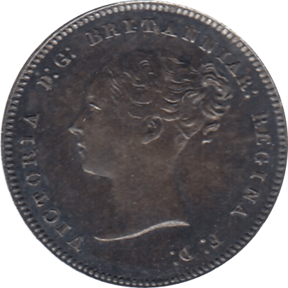 1884 MAUNDY FOURPENCE ( UNC ) - Maundy Coins - Cambridgeshire Coins