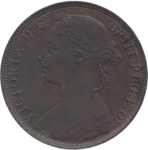1884 PENNY ( EF ) 7 - Penny - Cambridgeshire Coins