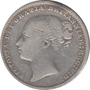 1884 SHILLING ( FAIR ) 4 - Shilling - Cambridgeshire Coins