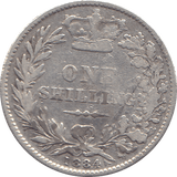 1884 SHILLING ( FAIR ) 4 - Shilling - Cambridgeshire Coins