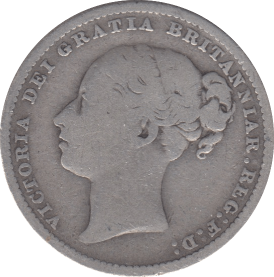 1884 SHILLING ( NF ) 5 - SHILLING - Cambridgeshire Coins