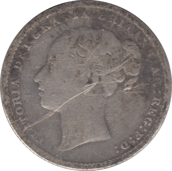 1884 SHILLING ( NF ) 8 - Shilling - Cambridgeshire Coins
