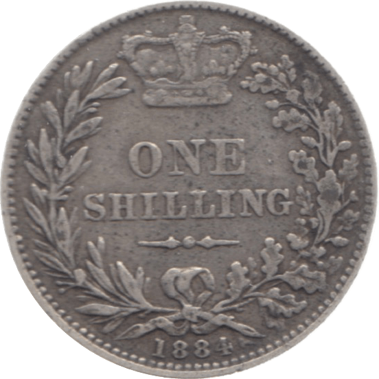 1884 SHILLING ( VF ) 23 - Shilling - Cambridgeshire Coins