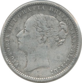 1884 SHILLING ( VF ) - Shilling - Cambridgeshire Coins