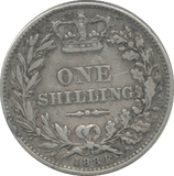 1884 SHILLING ( VF ) - Shilling - Cambridgeshire Coins