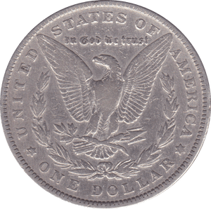 1884 SILVER USA MORGAN DOLLAR B - SILVER WORLD COINS - Cambridgeshire Coins