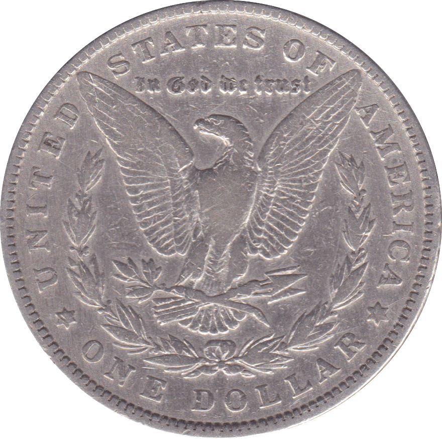 1884 SILVER USA MORGAN DOLLAR B - SILVER WORLD COINS - Cambridgeshire Coins