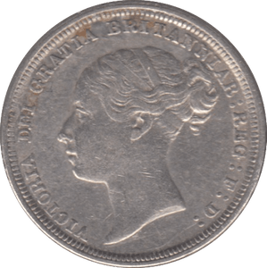 1884 SIXPENCE ( EF ) 3 - Sixpence - Cambridgeshire Coins