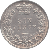 1884 SIXPENCE ( EF ) - Sixpence - Cambridgeshire Coins