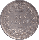 1884 SIXPENCE ( FINE ) - Sixpence - Cambridgeshire Coins