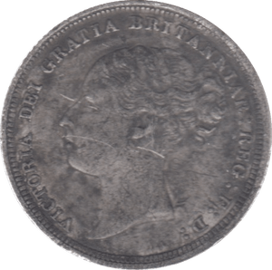 1884 SIXPENCE ( GF ) 6 - Sixpence - Cambridgeshire Coins