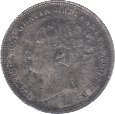 1884 SIXPENCE ( GF ) 6 - Sixpence - Cambridgeshire Coins