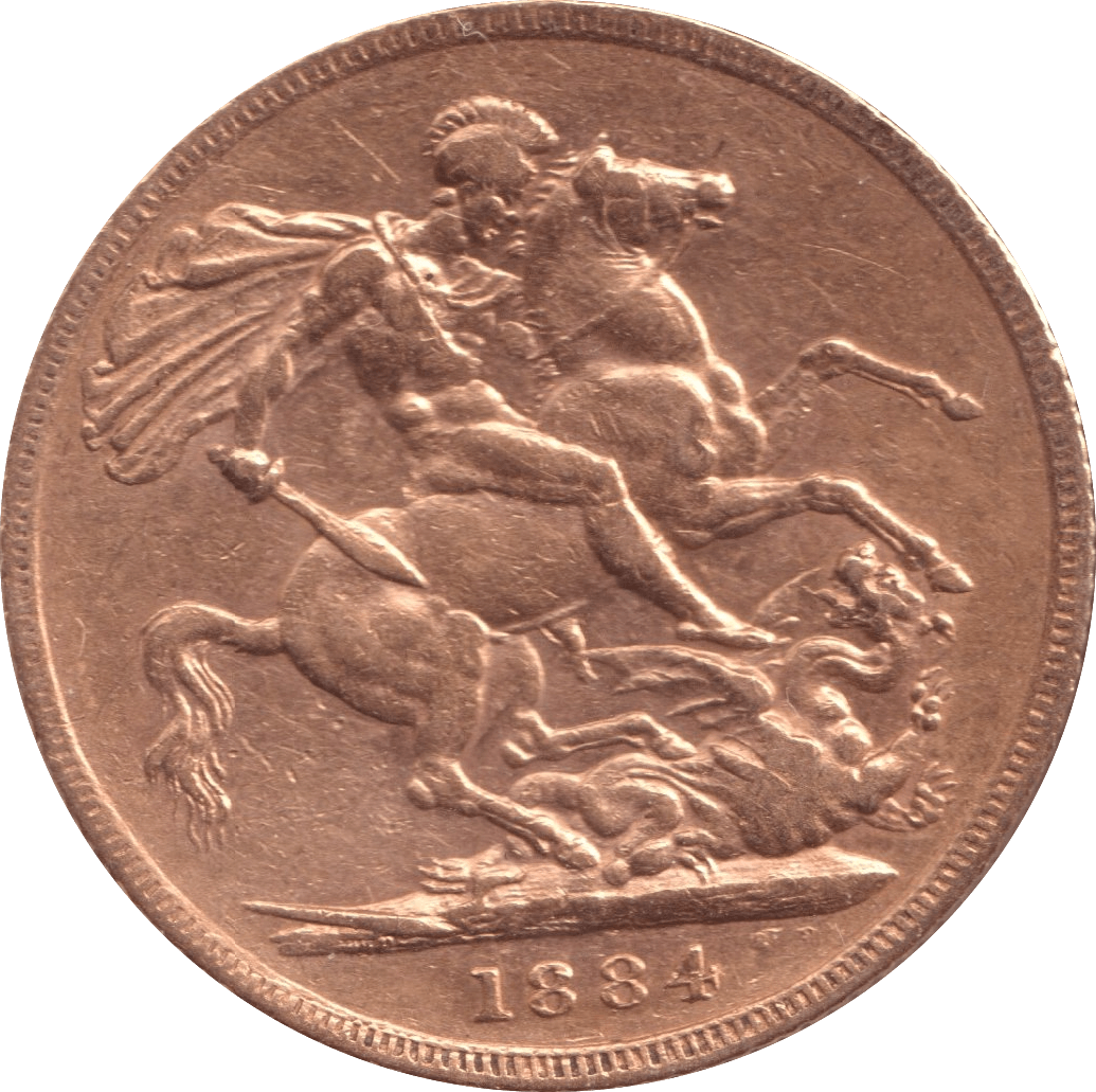 1884 SOVEREIGN ( EF ) - Sovereign - Cambridgeshire Coins