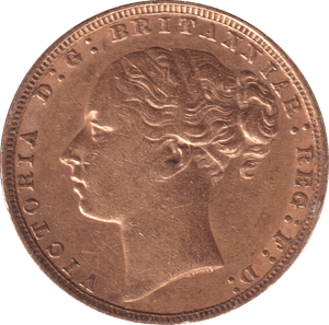 1884 SOVEREIGN ( EF ) - Sovereign - Cambridgeshire Coins