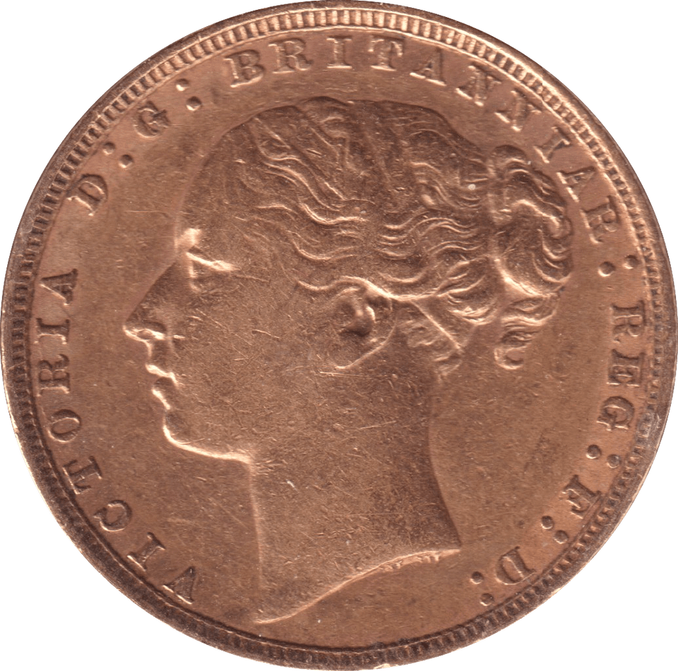 1884 SOVEREIGN ( EF ) - Sovereign - Cambridgeshire Coins