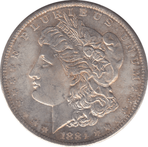 1884 USA DOLLAR SAN FRANCISCO MINT - WORLD SILVER COINS - Cambridgeshire Coins