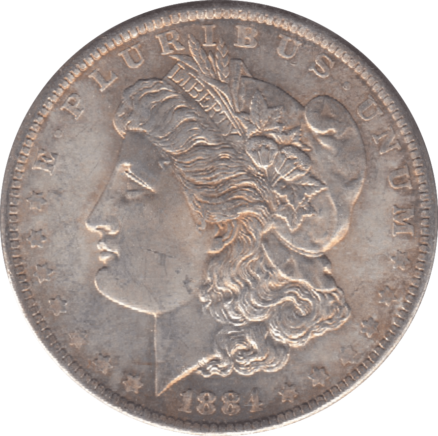 1884 USA DOLLAR SAN FRANCISCO MINT - WORLD SILVER COINS - Cambridgeshire Coins