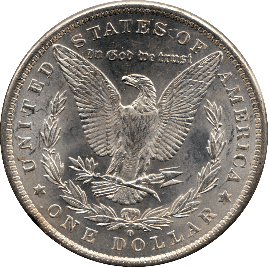 1884 USA SILVER MORGAN DOLLAR NEW ORLEANS MINT REF 2 - SILVER WORLD COINS - Cambridgeshire Coins