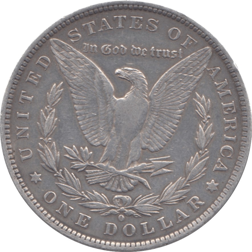 1884 USA SILVER MORGAN DOLLAR NEW ORLEANS MINT - WORLD COINS - Cambridgeshire Coins