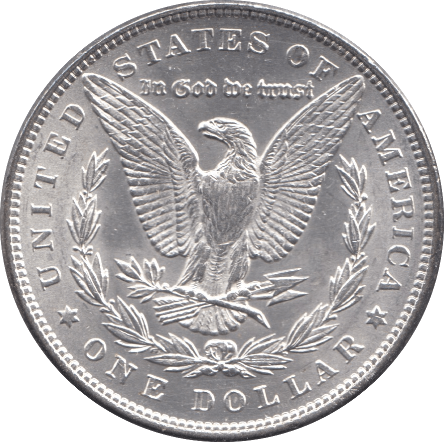 1884 USA SILVER MORGAN DOLLAR PHILADELPHIA MINT - SILVER WORLD COINS - Cambridgeshire Coins