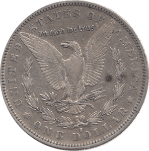 1884 USA SILVER MORGAN DOLLAR SAN FRANCISCO MINT - SILVER WORLD COINS - Cambridgeshire Coins