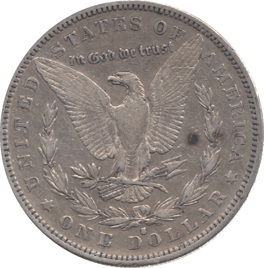 1884 USA SILVER MORGAN DOLLAR SAN FRANCISCO MINT - SILVER WORLD COINS - Cambridgeshire Coins