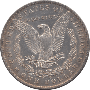 1884 USA SILVER MORGAN DOLLAR - SILVER WORLD COINS - Cambridgeshire Coins