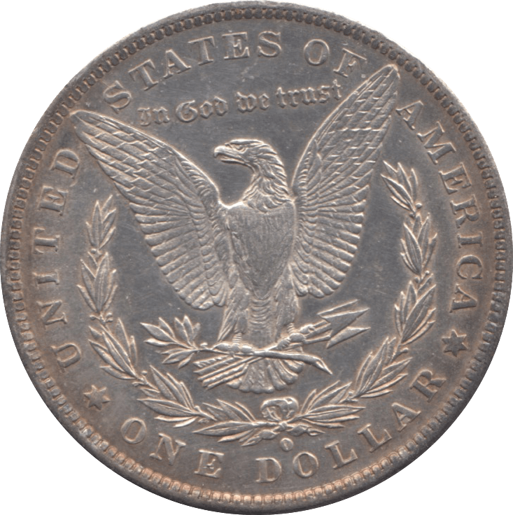 1884 USA SILVER MORGAN DOLLAR - SILVER WORLD COINS - Cambridgeshire Coins