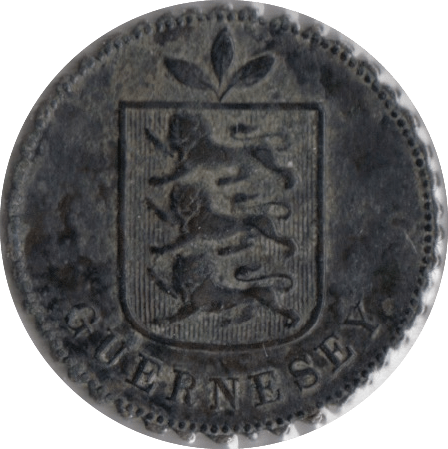 1885 1 DOUBLE GUERNSEY - WORLD COINS - Cambridgeshire Coins
