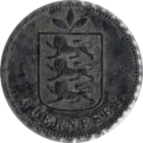 1885 1 DOUBLE GUERNSEY - WORLD COINS - Cambridgeshire Coins