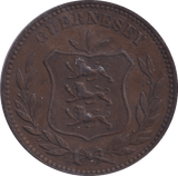 1885 8 DOUBLES GUERNSEY - WORLD COINS - Cambridgeshire Coins