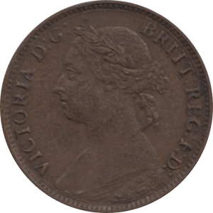 1885 FARTHING 2 ( VF ) 70 - Farthing - Cambridgeshire Coins