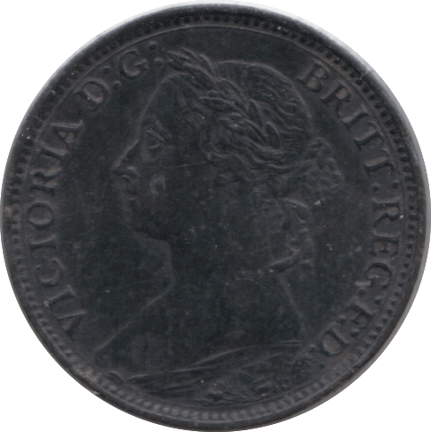 1885 FARTHING ( EF ) 14 - Farthing - Cambridgeshire Coins